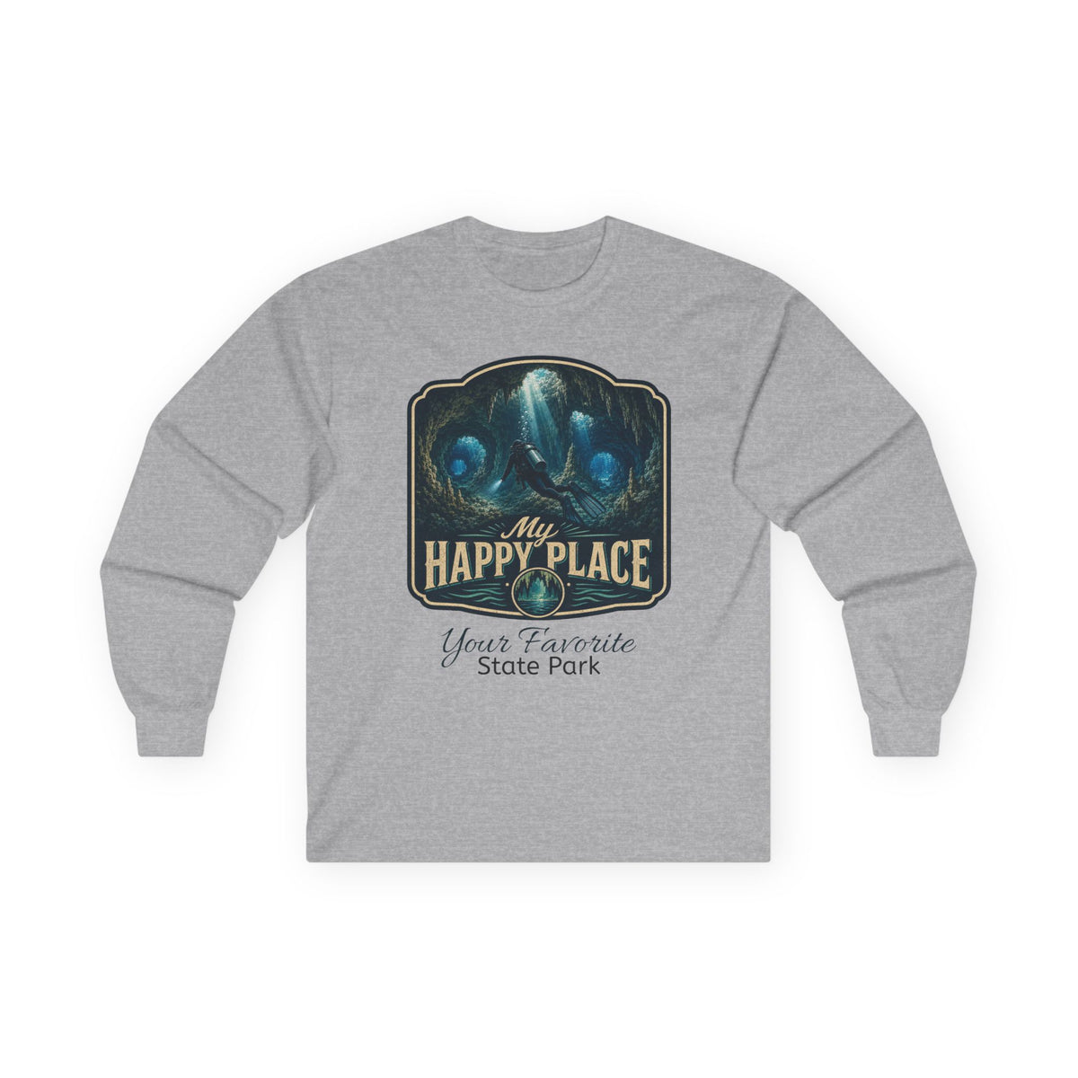 CUSTOMIZABLE Cave — Vintage SCUBA Shirt