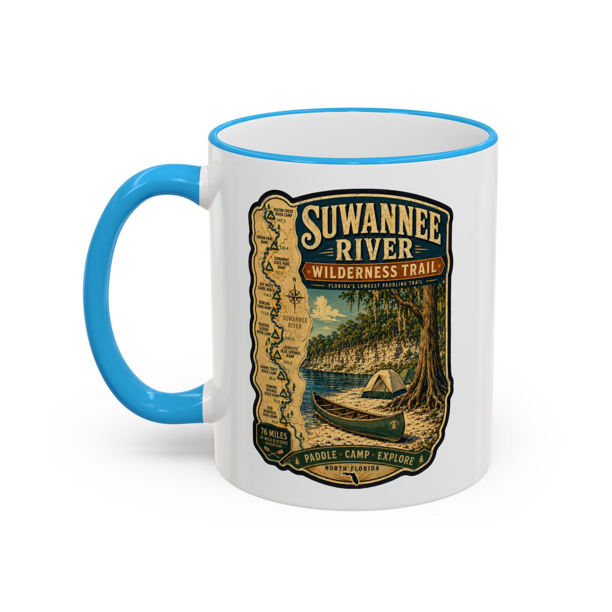 Suwannee River Wilderness Trail Accent Rim & Handle 11oz/15oz