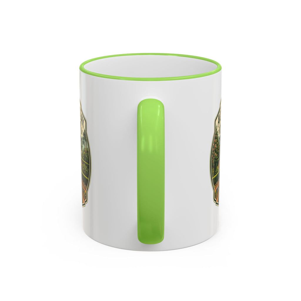 Maclay Gardens Vintage Mug — Accent Rim & Handle 11oz/15oz