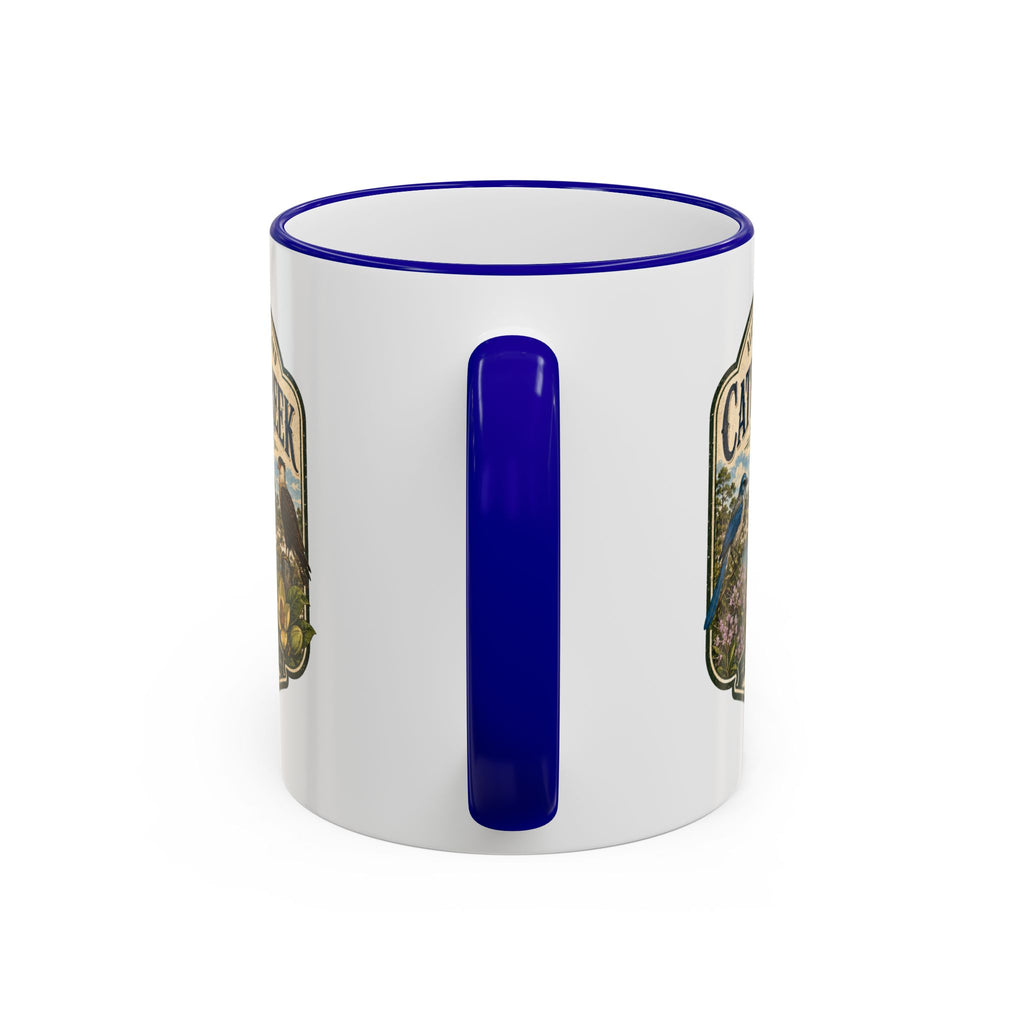 Catfish Creek Vintage Mug — Accent Rim & Handle 11oz/15oz