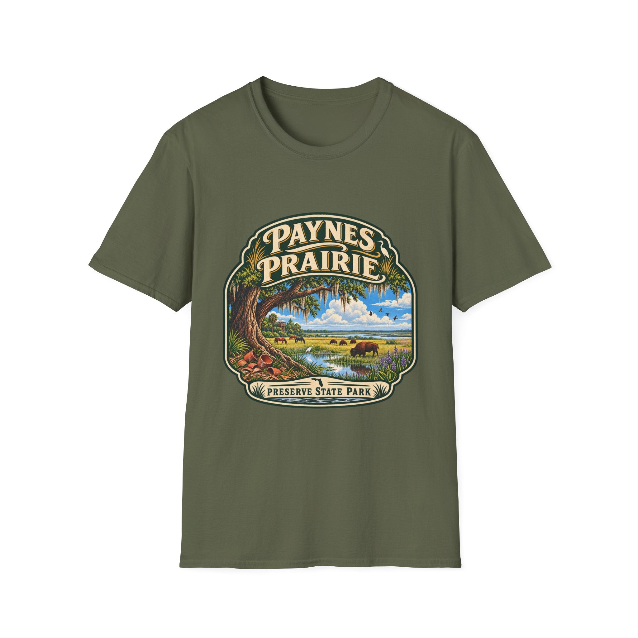 Paynes Prairie- Retro Tee