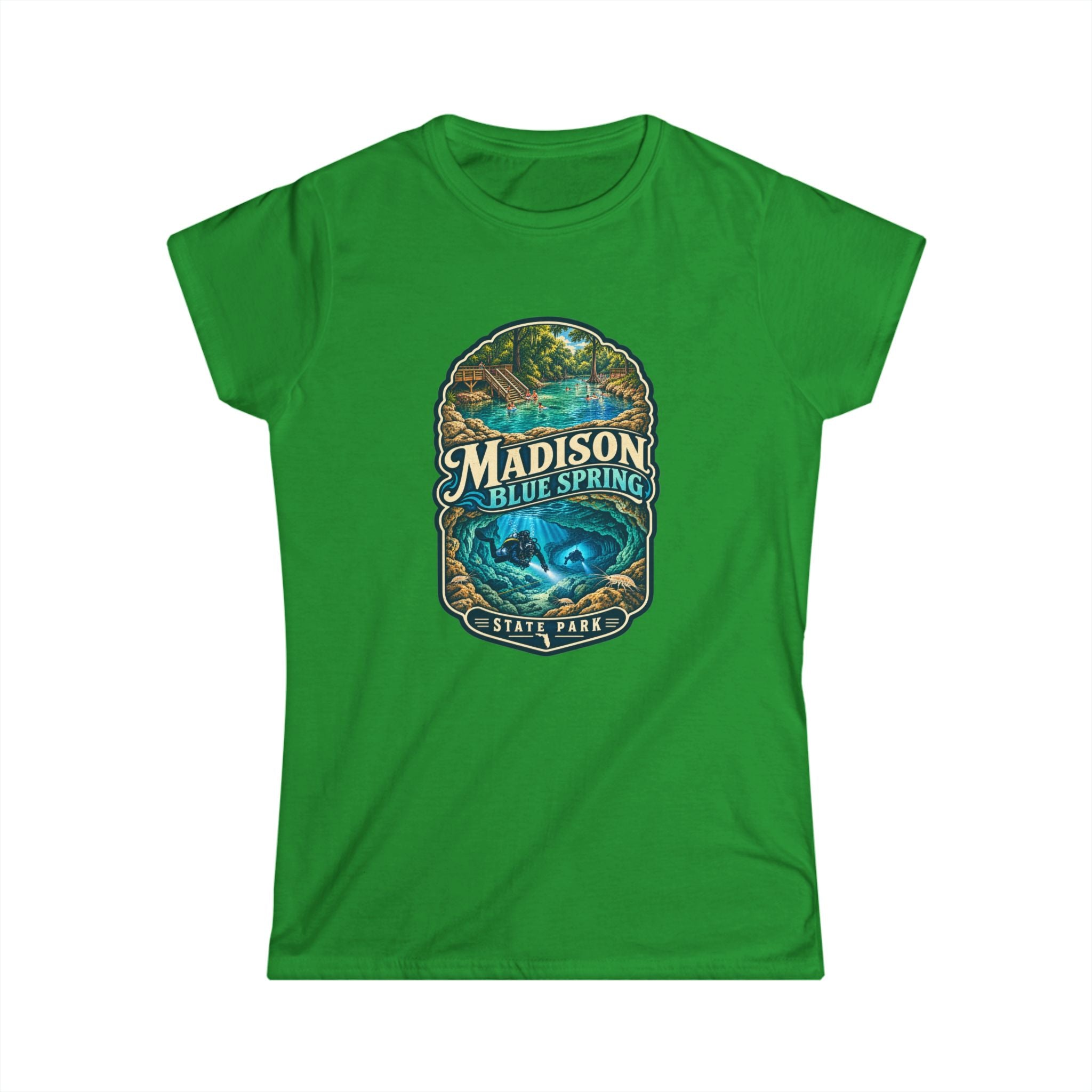 Madison Blue Spring- Vintage Tee