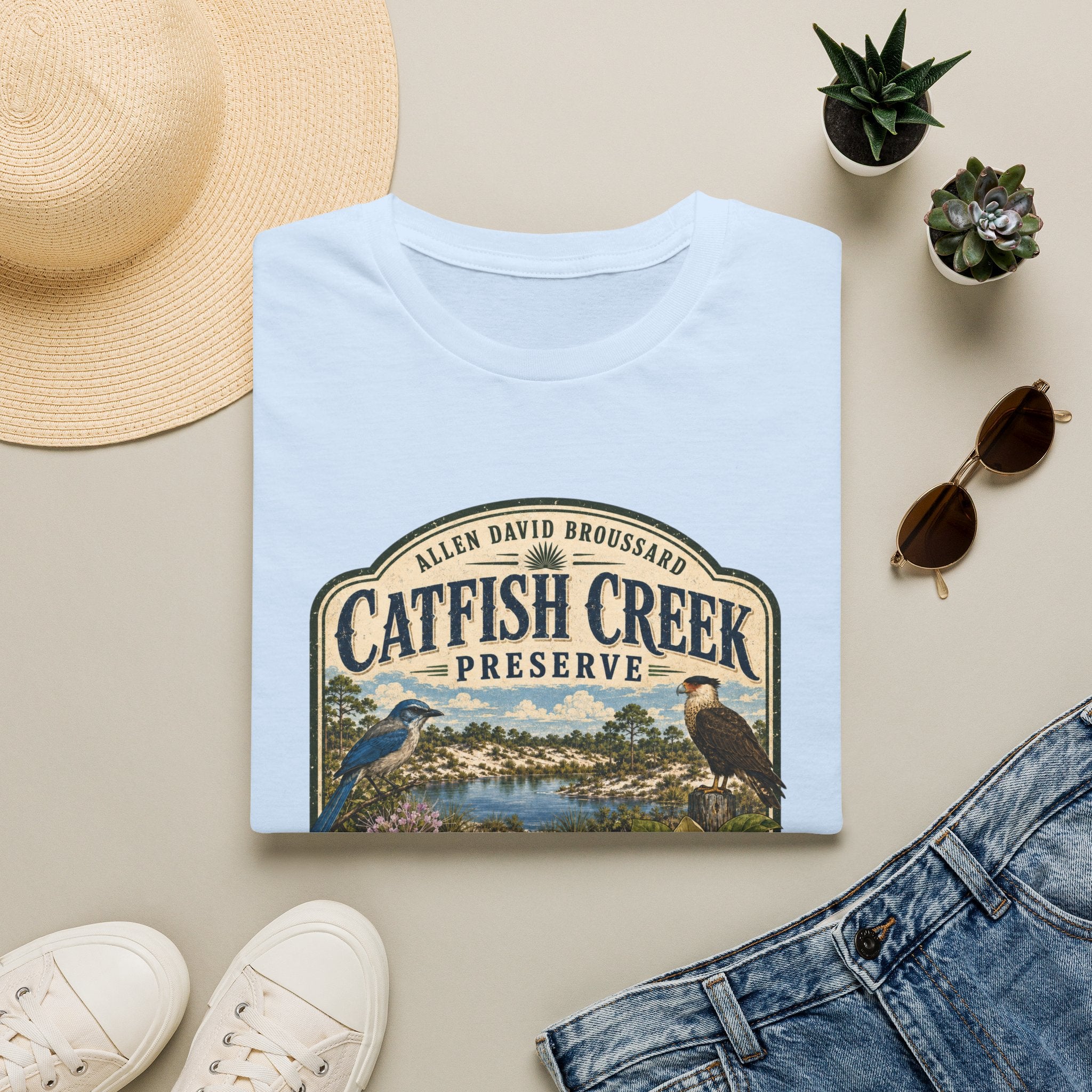 Catfish Creek — Retro Tee