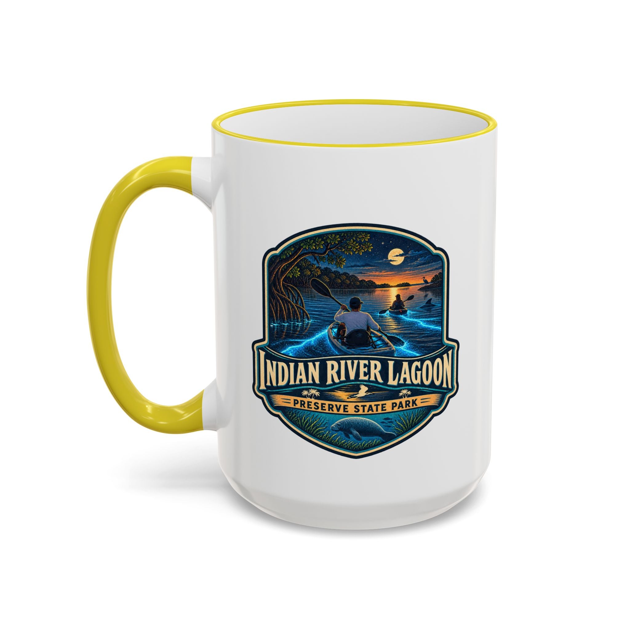 Indian River Lagoon Accent Rim & Handle 11oz/15oz