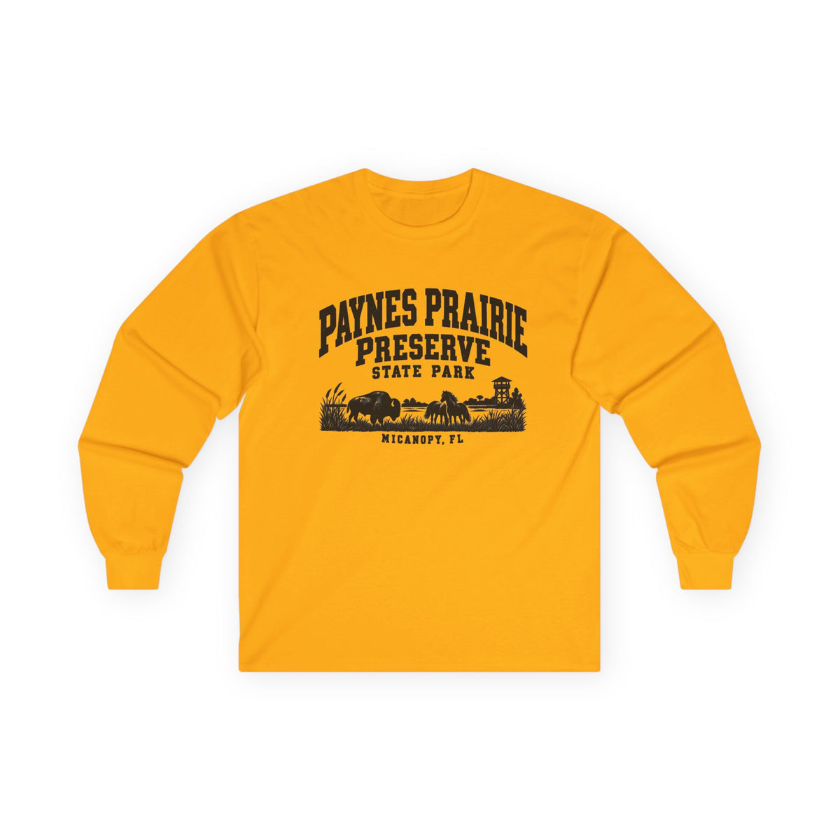 Paynes Prairie Preserve State Park- Long Sleeve Tee