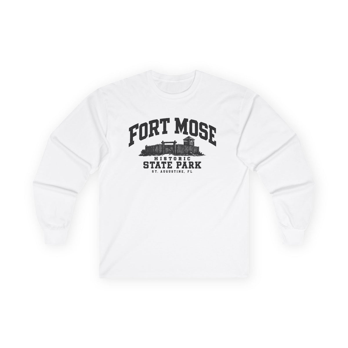 Fort Mose Historic State Park Logo- Long Sleeve Tee