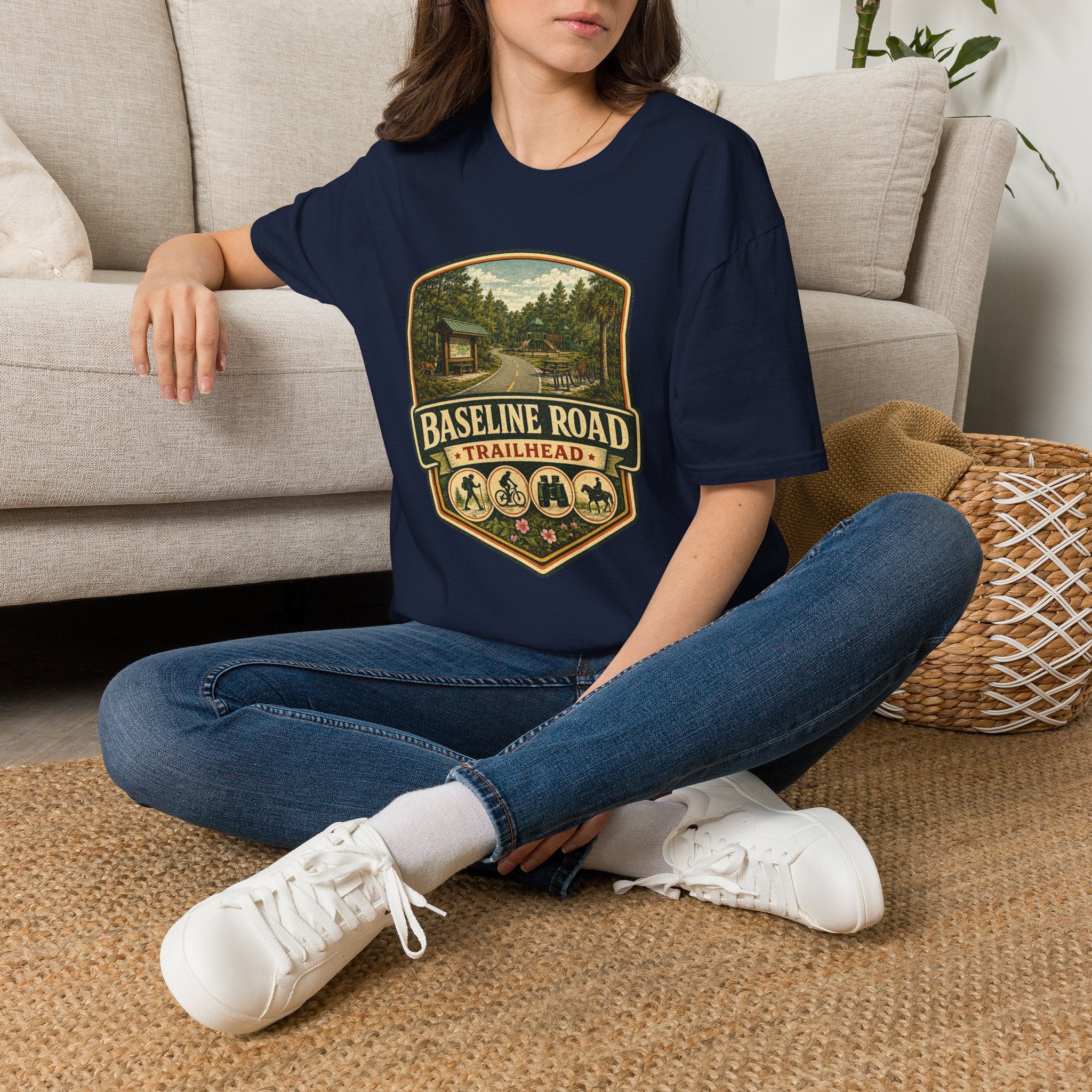 Baseline Road - Retro Tee