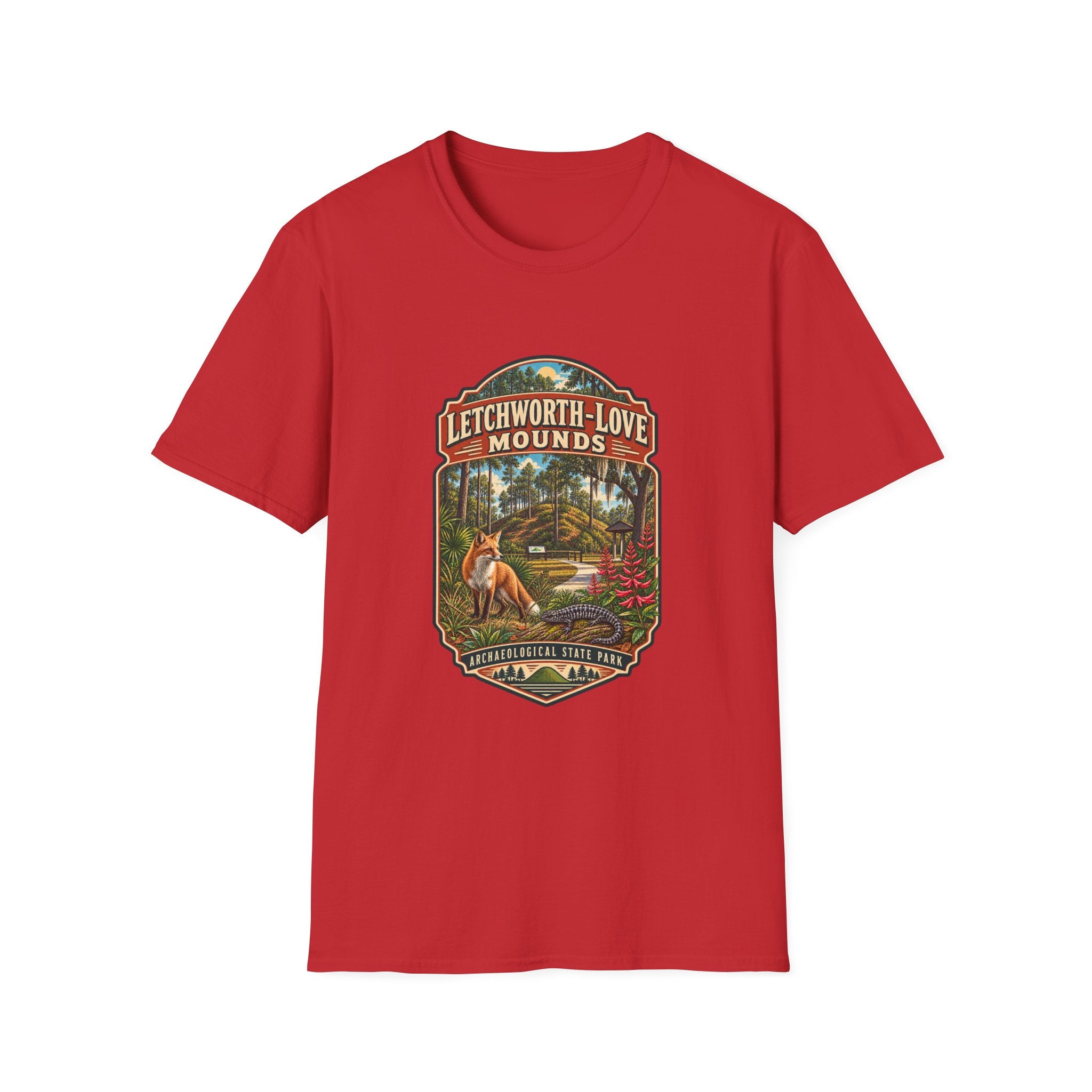 Letchworth-Love Mounds- Retro Tee