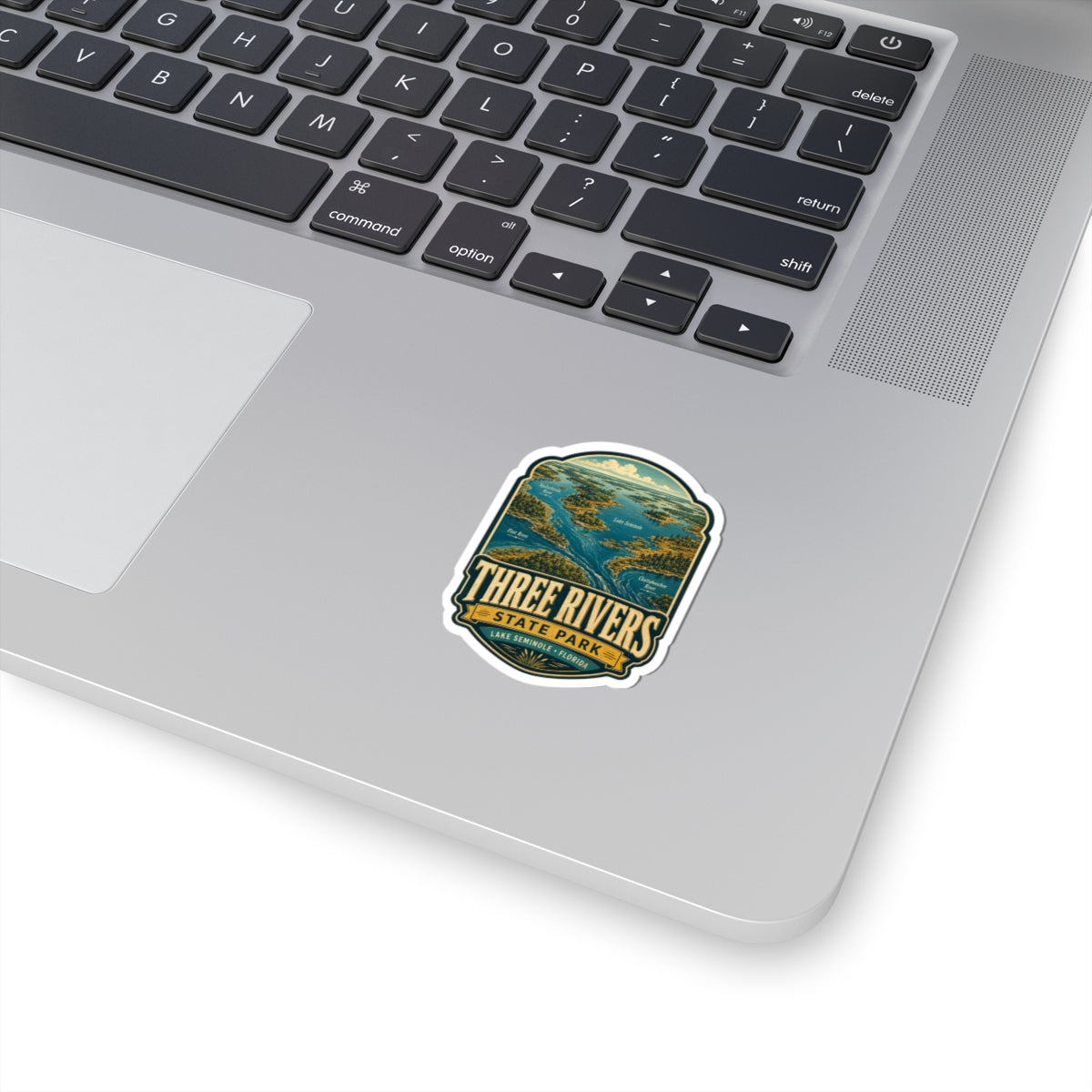 Three Rivers State Park Sticker — Lake Seminole Vintage Park Travel Decal