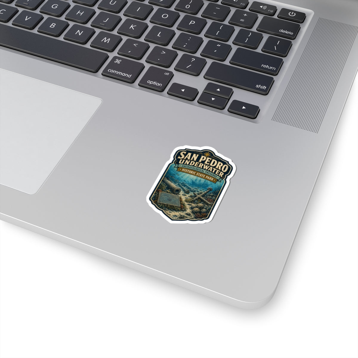 San Pedro Underwater Historic State Park Sticker — Underwater Archaeological Preserve Travel Decal