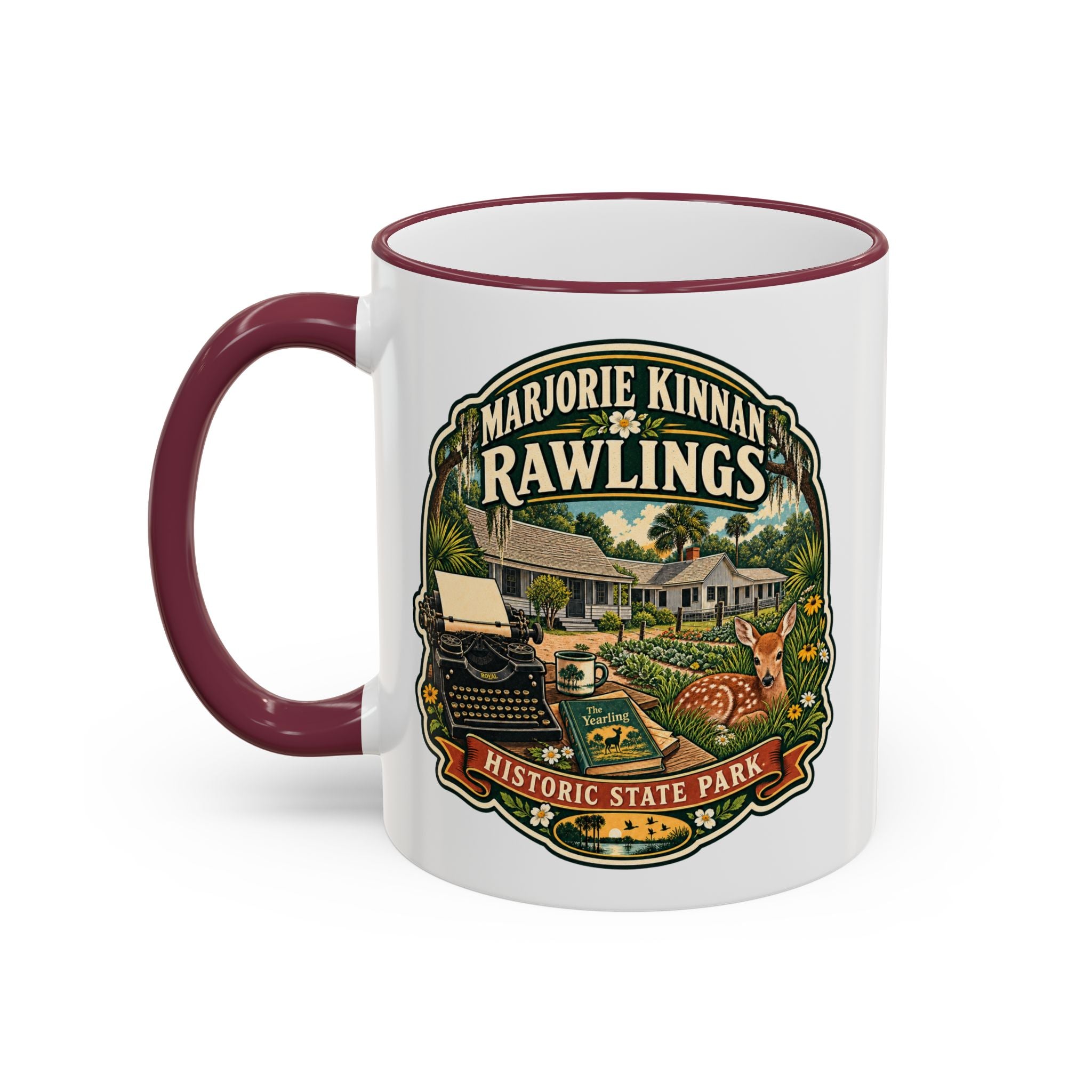 Marjorie Kinnan Rawlings Accent Rim & Handle 11oz/15oz