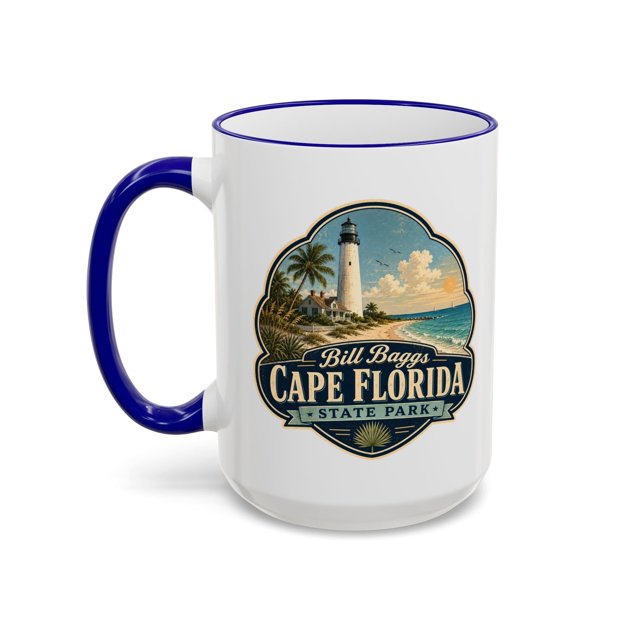 Bill Baggs Cape Florida Accent Rim & Handle 11oz/15oz