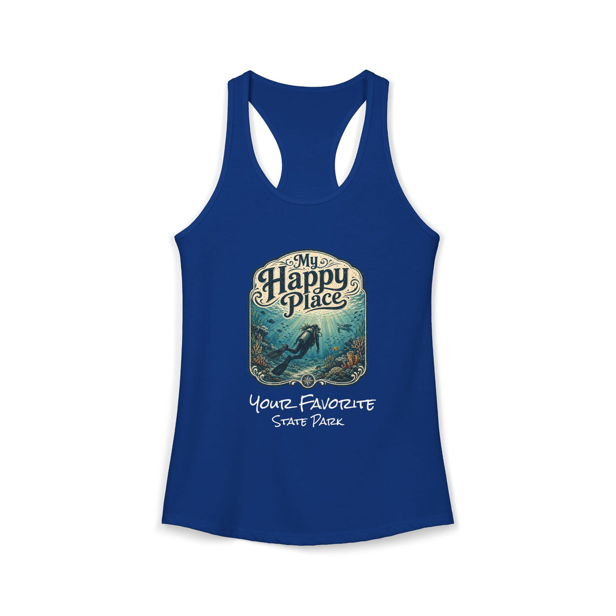 CUSTOMIZABLE Ocean Racerback Tank