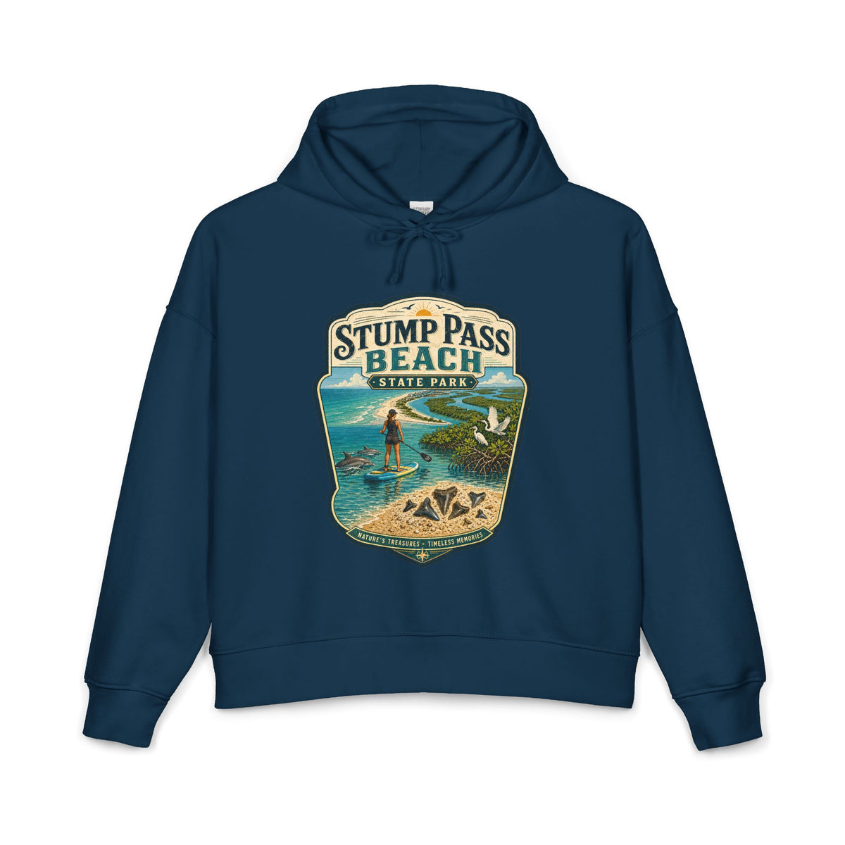 Stump Pass Beach — Vintage Hoodie