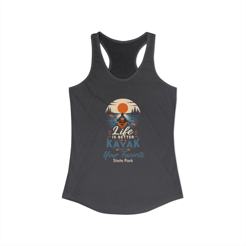 CUSTOMIZABLE Life is Better Racerback Tank