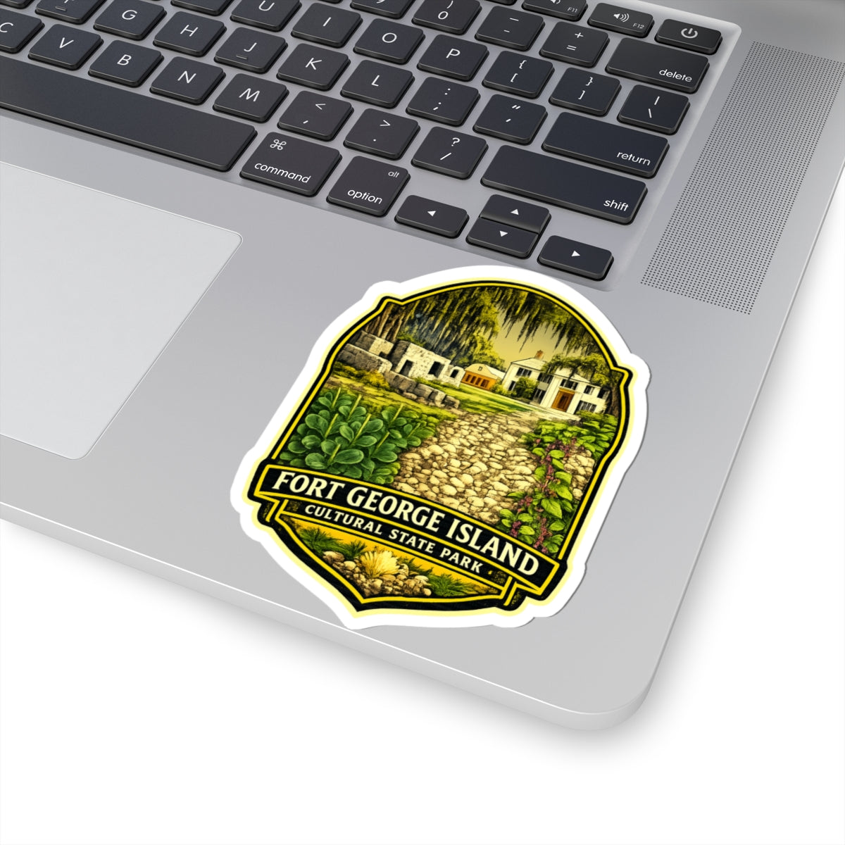 Fort George Island Cultural State Park Sticker — Scenic Travel Decal