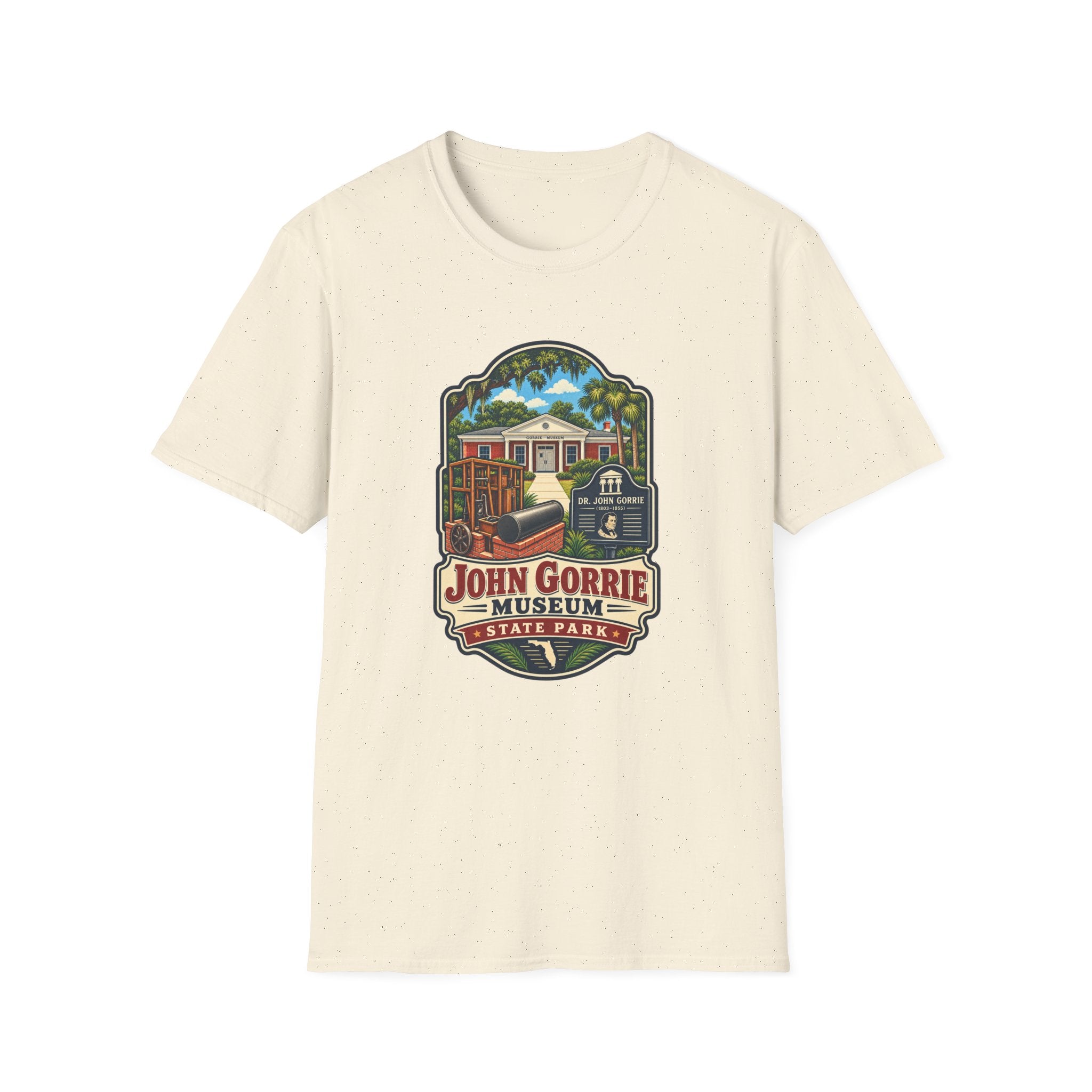 John Gorrie Museum- Retro Tee