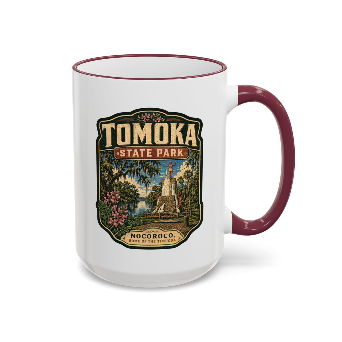 Tomoka State Park Accent Rim & Handle 11oz/15oz