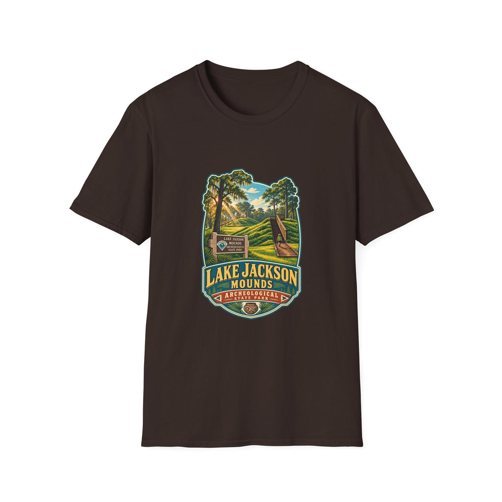 Lake Jackson Mounds- Retro Tee