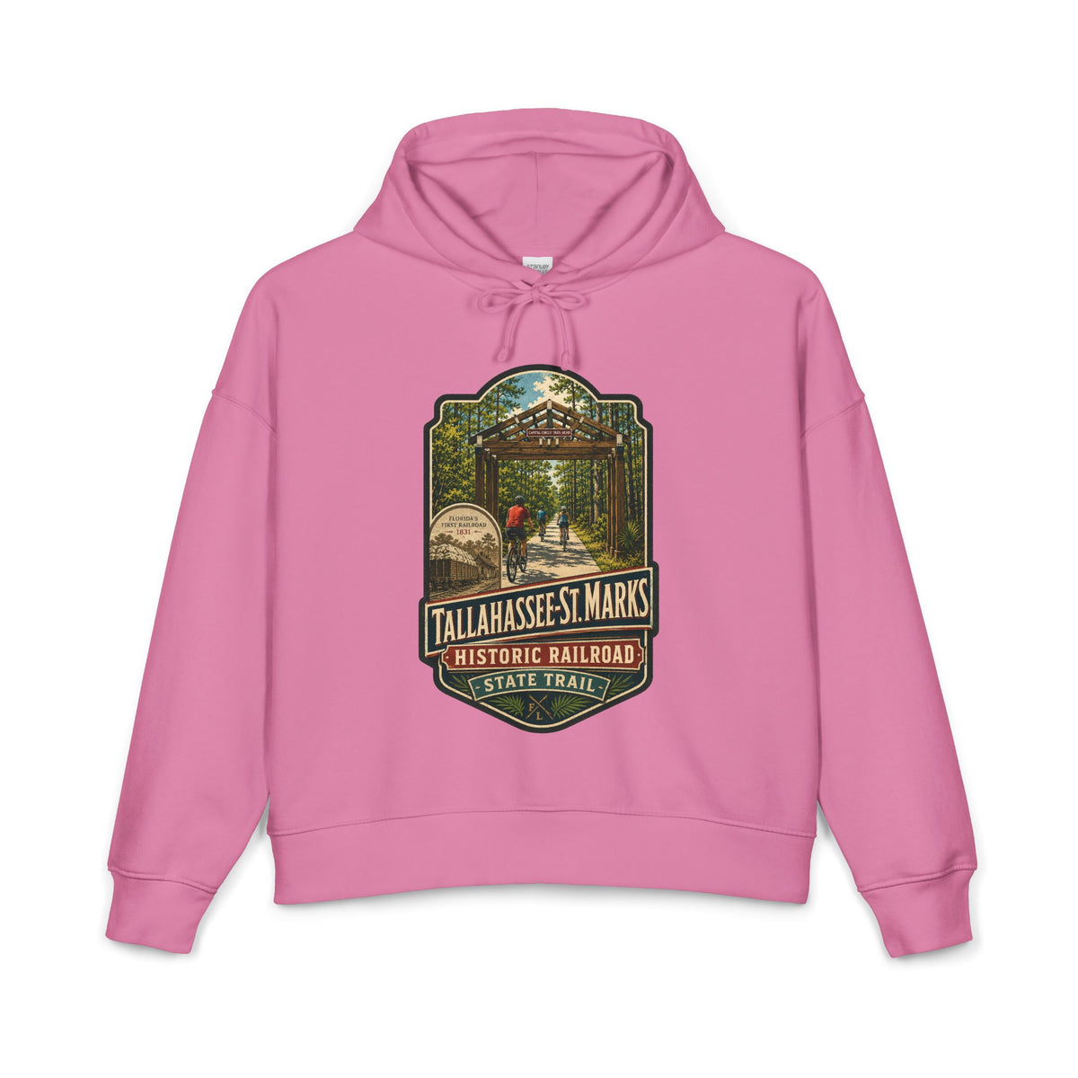 Tallahassee- St. Marks Trail — Vintage Hoodie