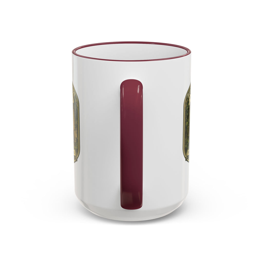 Bulow Ruins Vintage Mug — Accent Rim & Handle 11oz/15oz