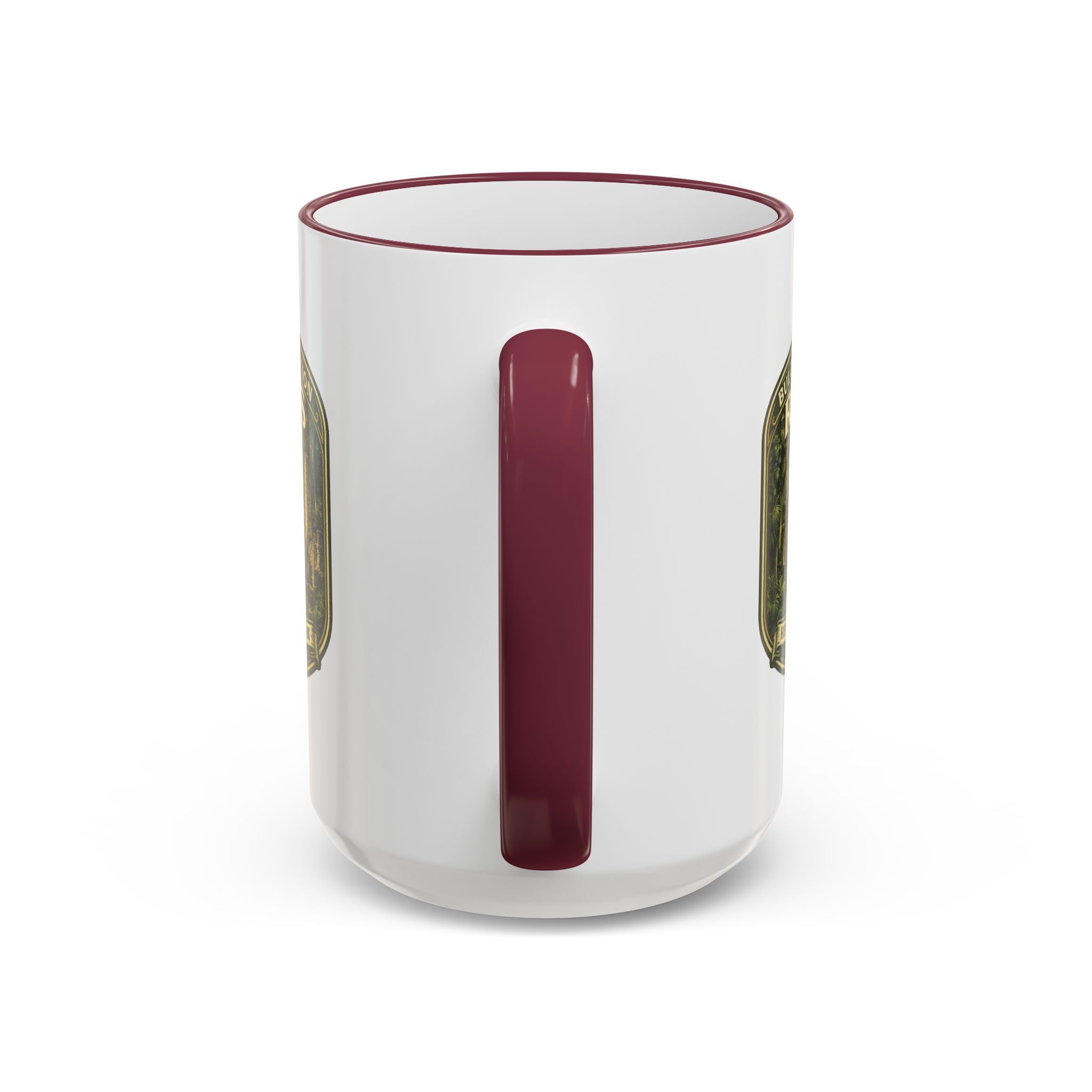Bulow Ruins Vintage Mug — Accent Rim & Handle 11oz/15oz