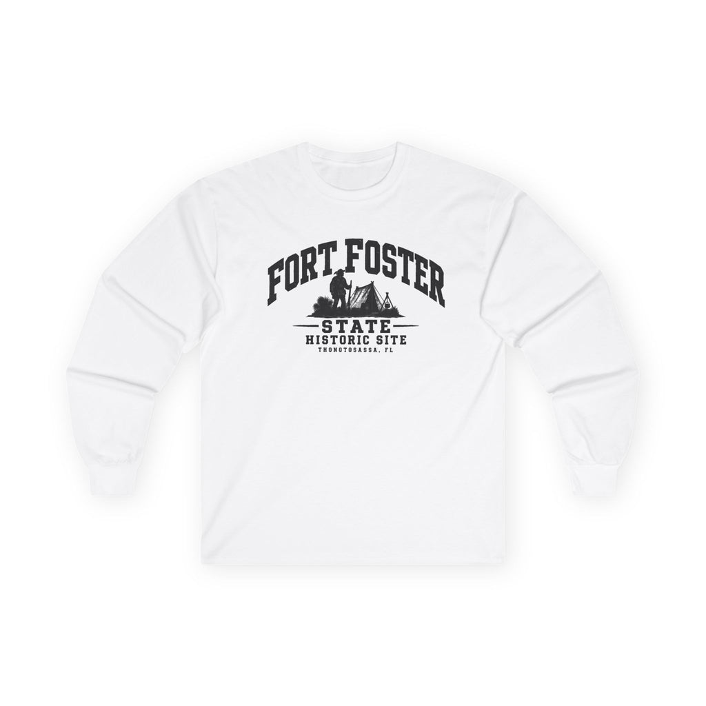 Fort Foster State Historic Site Logo- Long Sleeve Tee