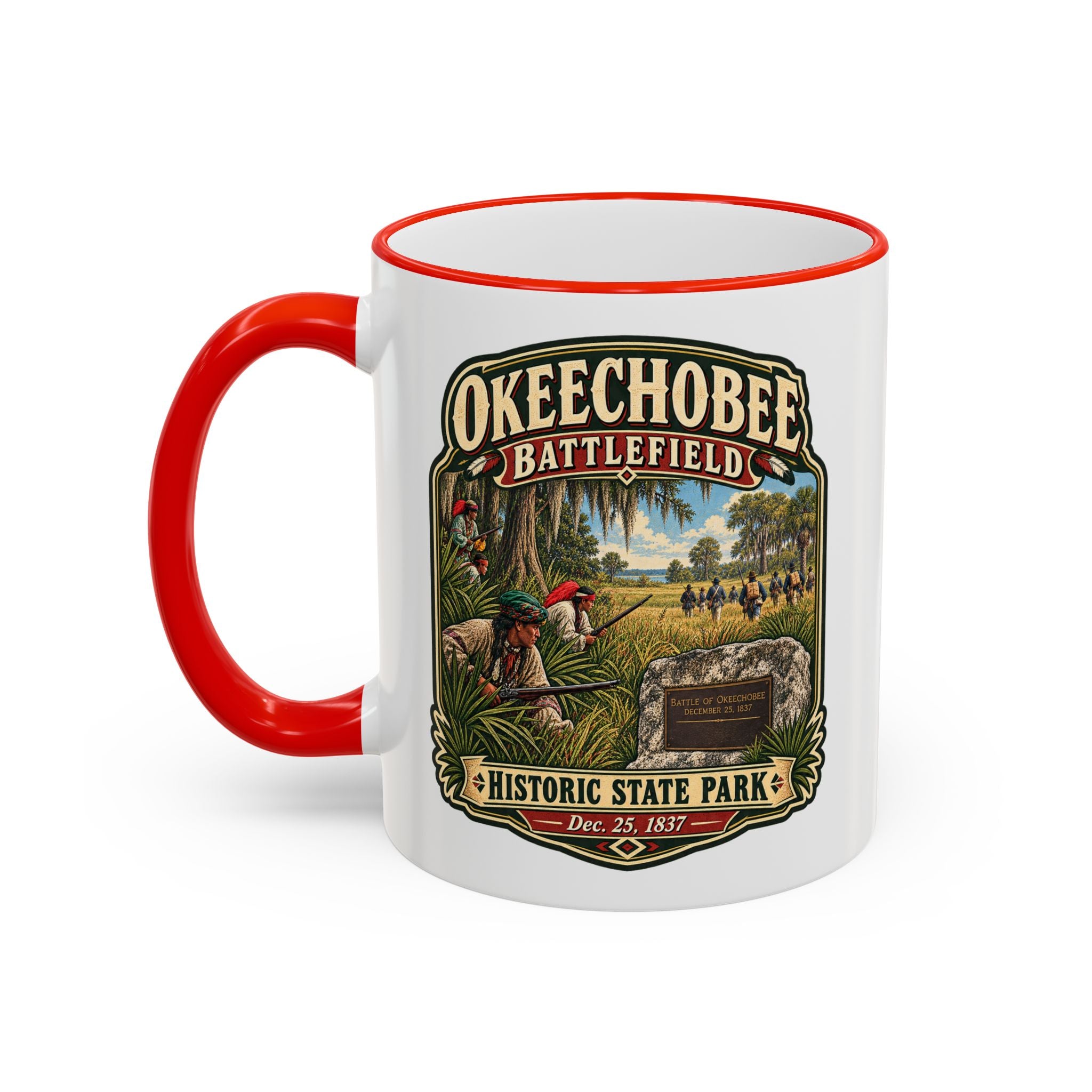 Okeechobee Battlefield River Accent Rim & Handle 11oz/15oz