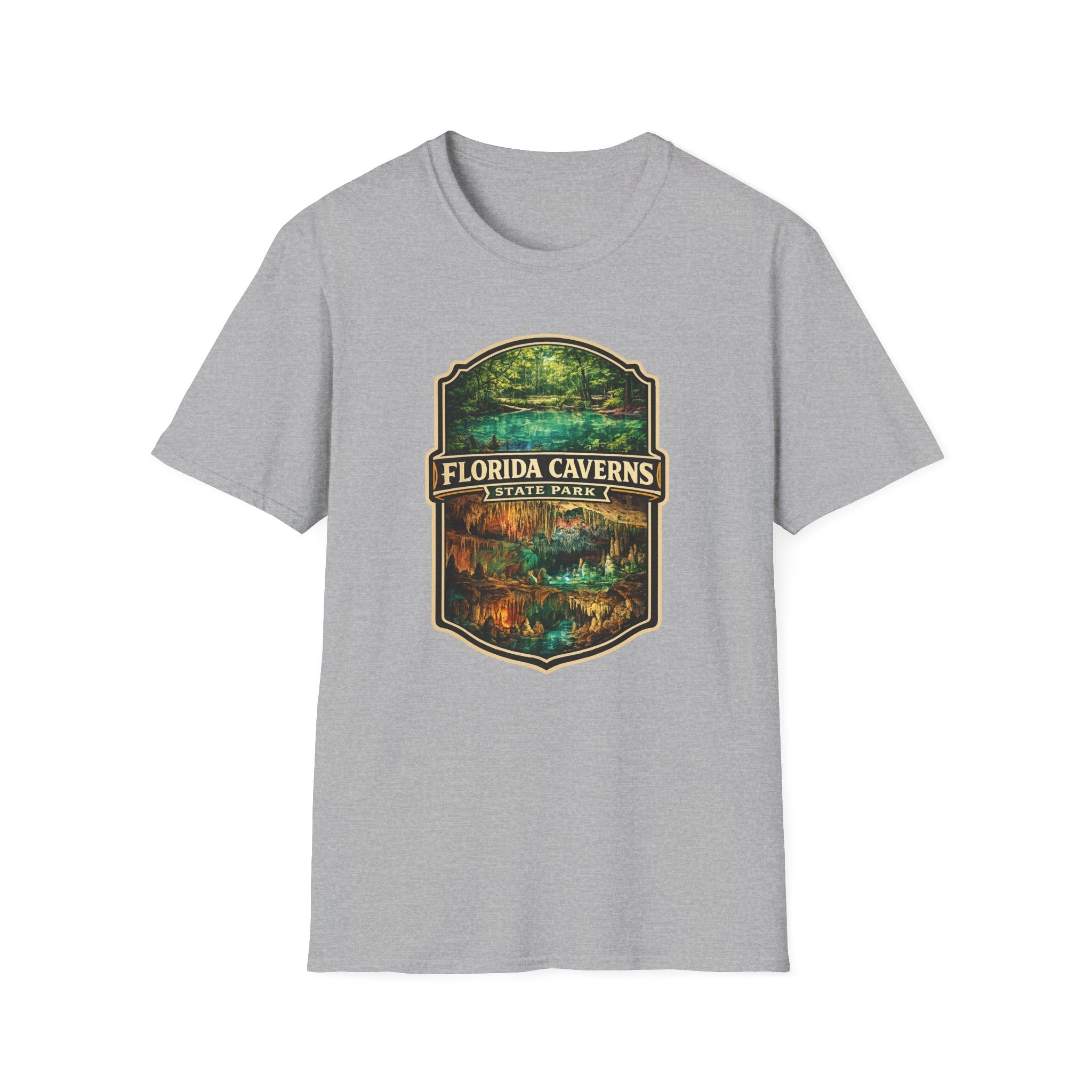 Florida Caverns- Retro Tee