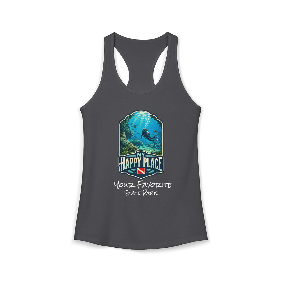 CUSTOMIZABLE Springs Racerback Tank