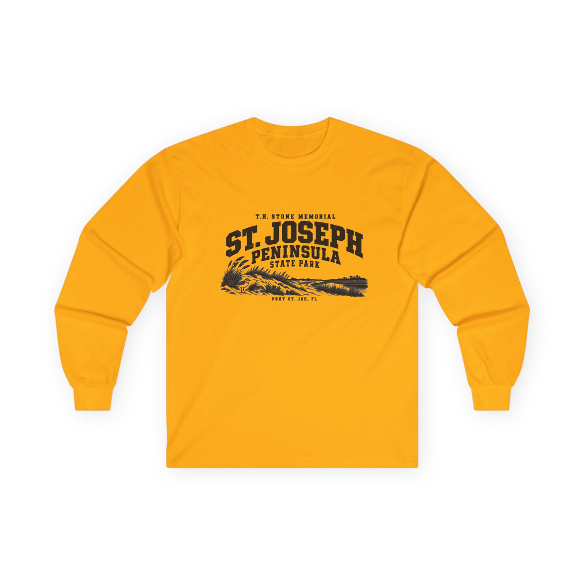T.H. Stone Memorial St. Joseph Peninsula State Park Logo- Long Sleeve Tee
