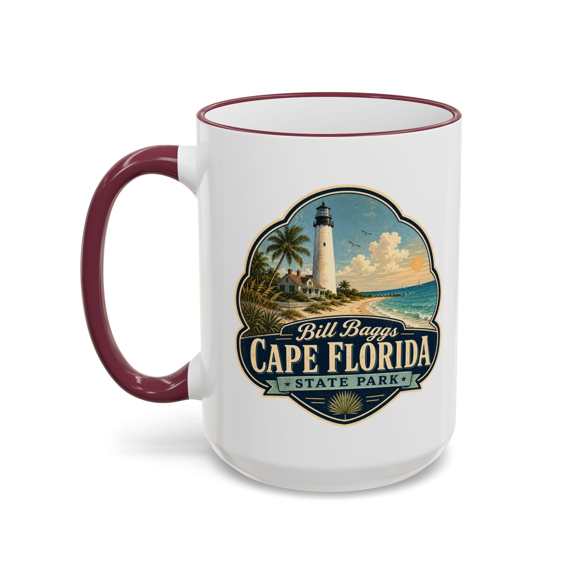 Bill Baggs Cape Florida Accent Rim & Handle 11oz/15oz