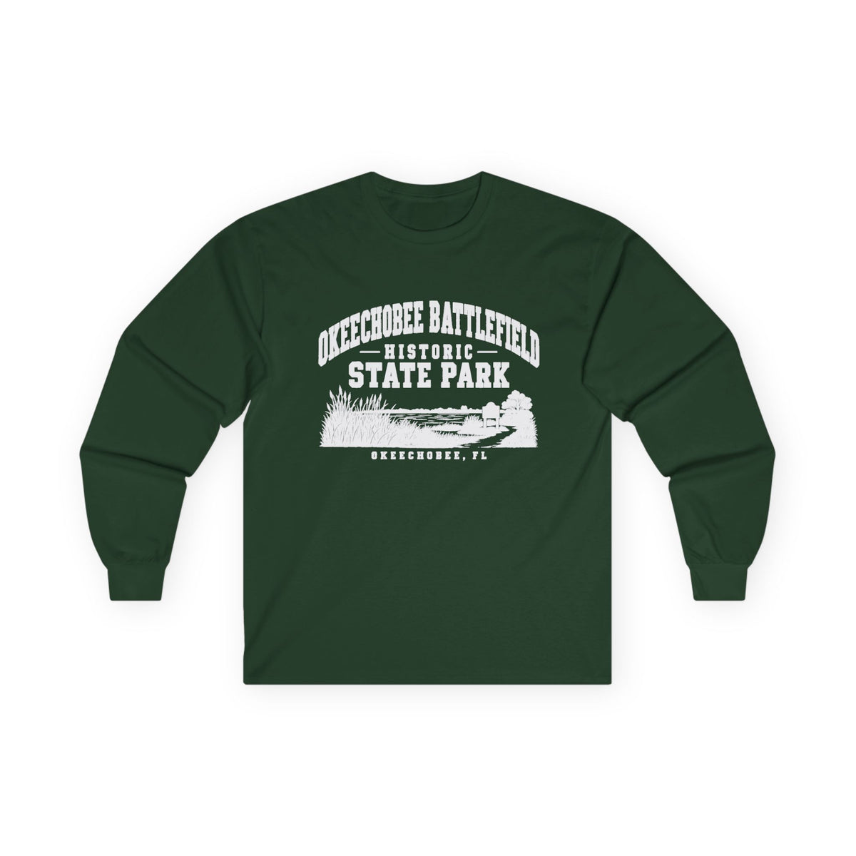 Okeechobee Battlefield Historic State Park- Long Sleeve Tee