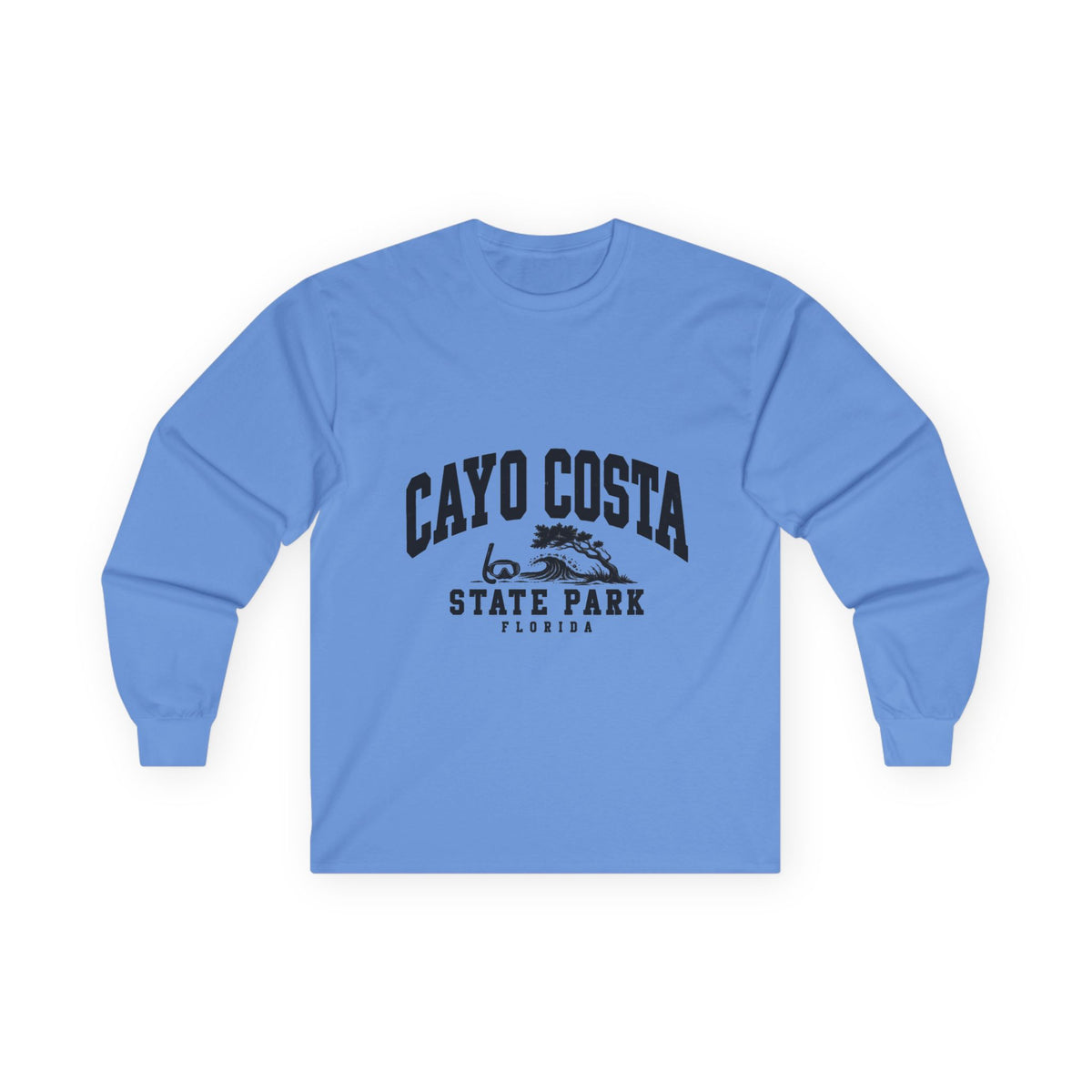 Cayo Costa State Park Vintage Logo- Long Sleeve Tee