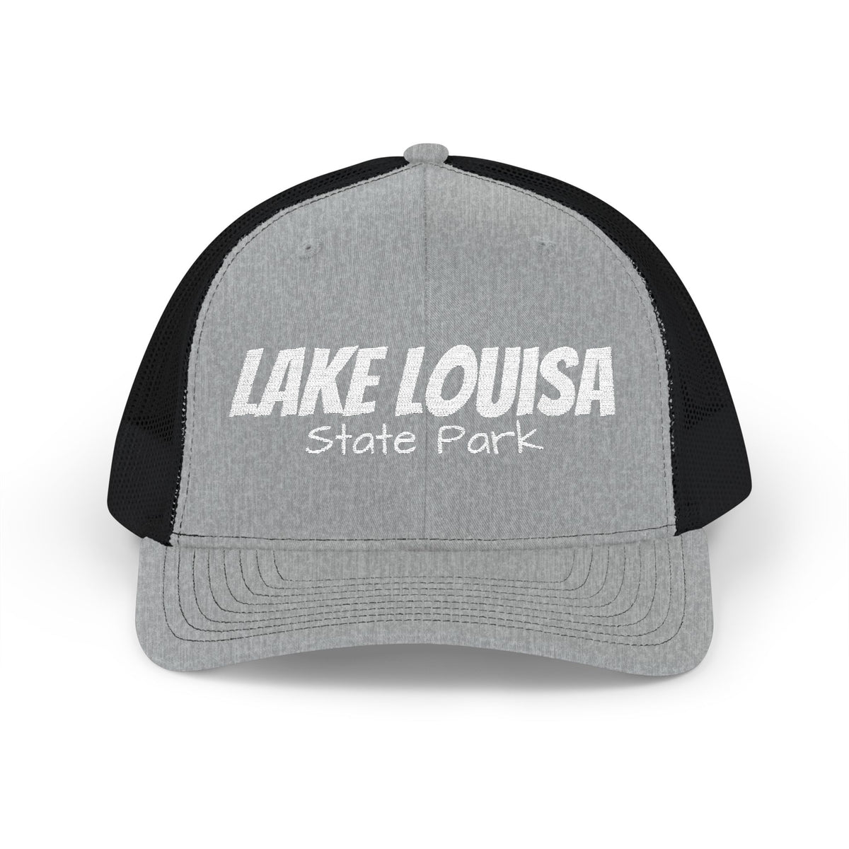Lake Louisa State Park Trucker Cap — Retro Outdoor Snapback Hat