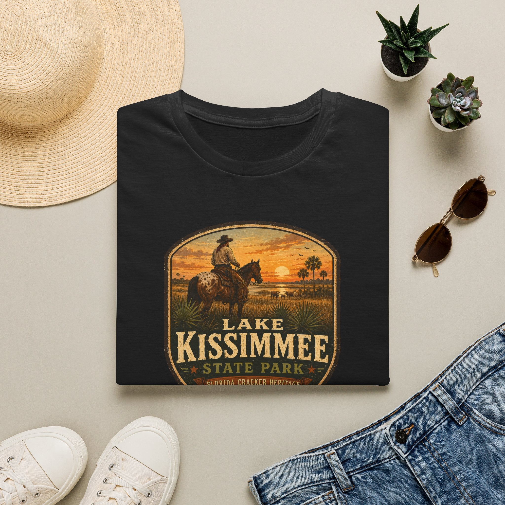 Lake Kissimmee — Retro Tee