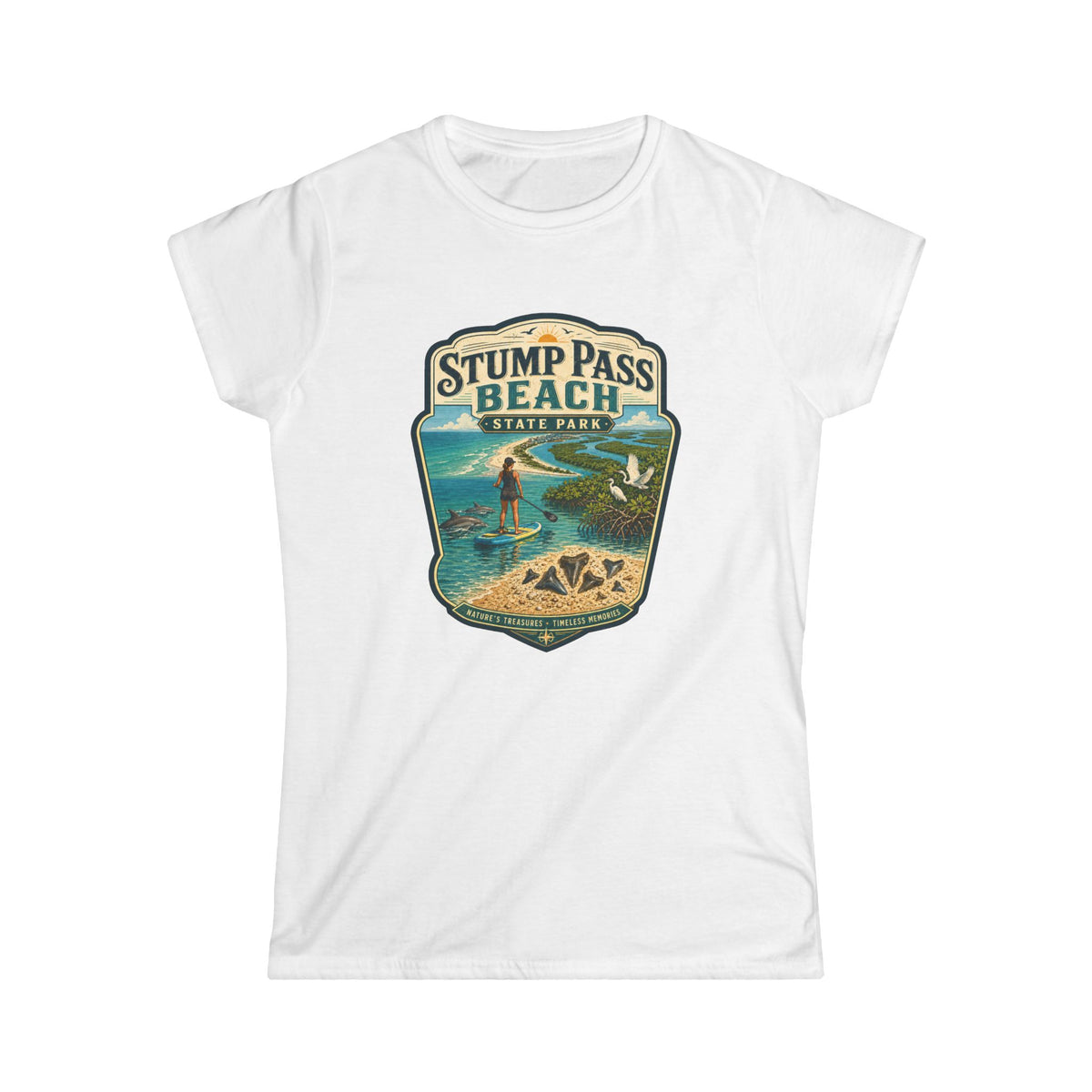 Stump Pass Beach- Vintage Tee