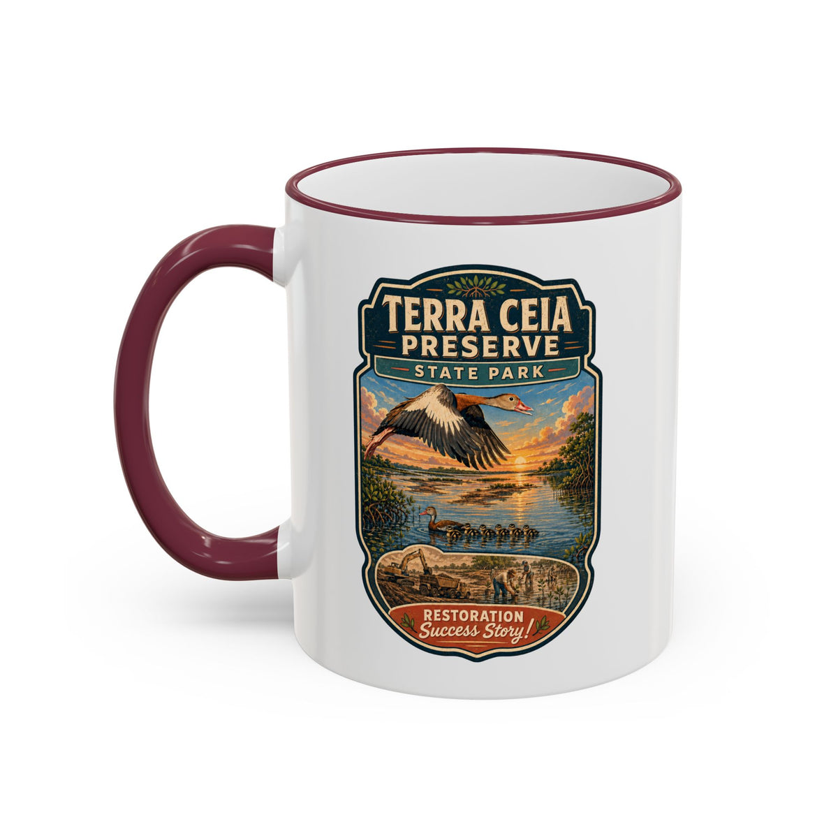 Terra Ceia Preserve — Accent Rim & Handle 11oz/15oz