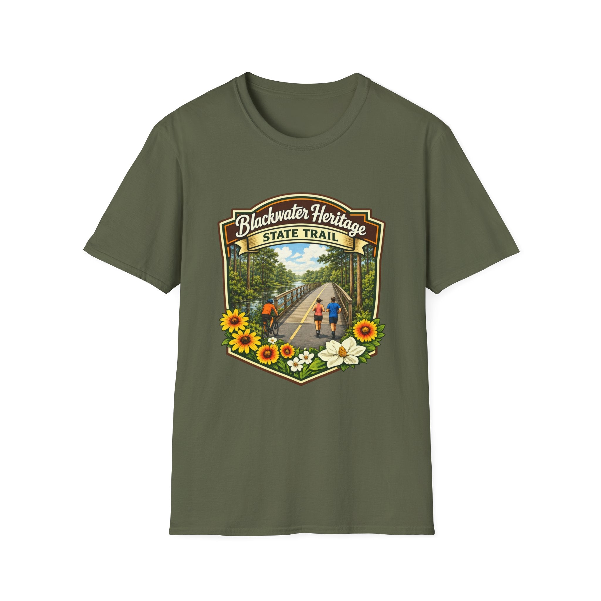 Blackwater Heritage State Trail- Retro Tee