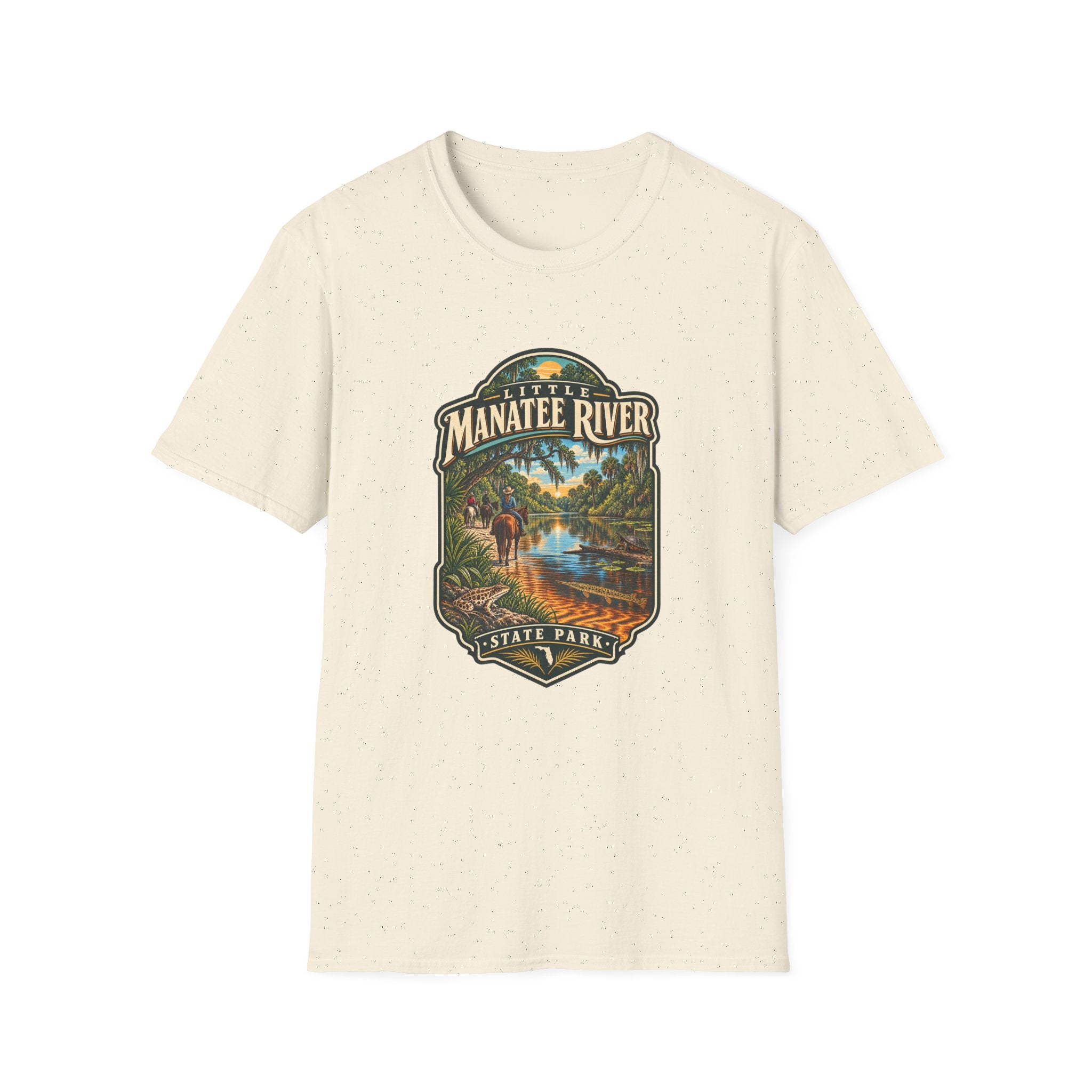 Little Manatee River- Retro Tee