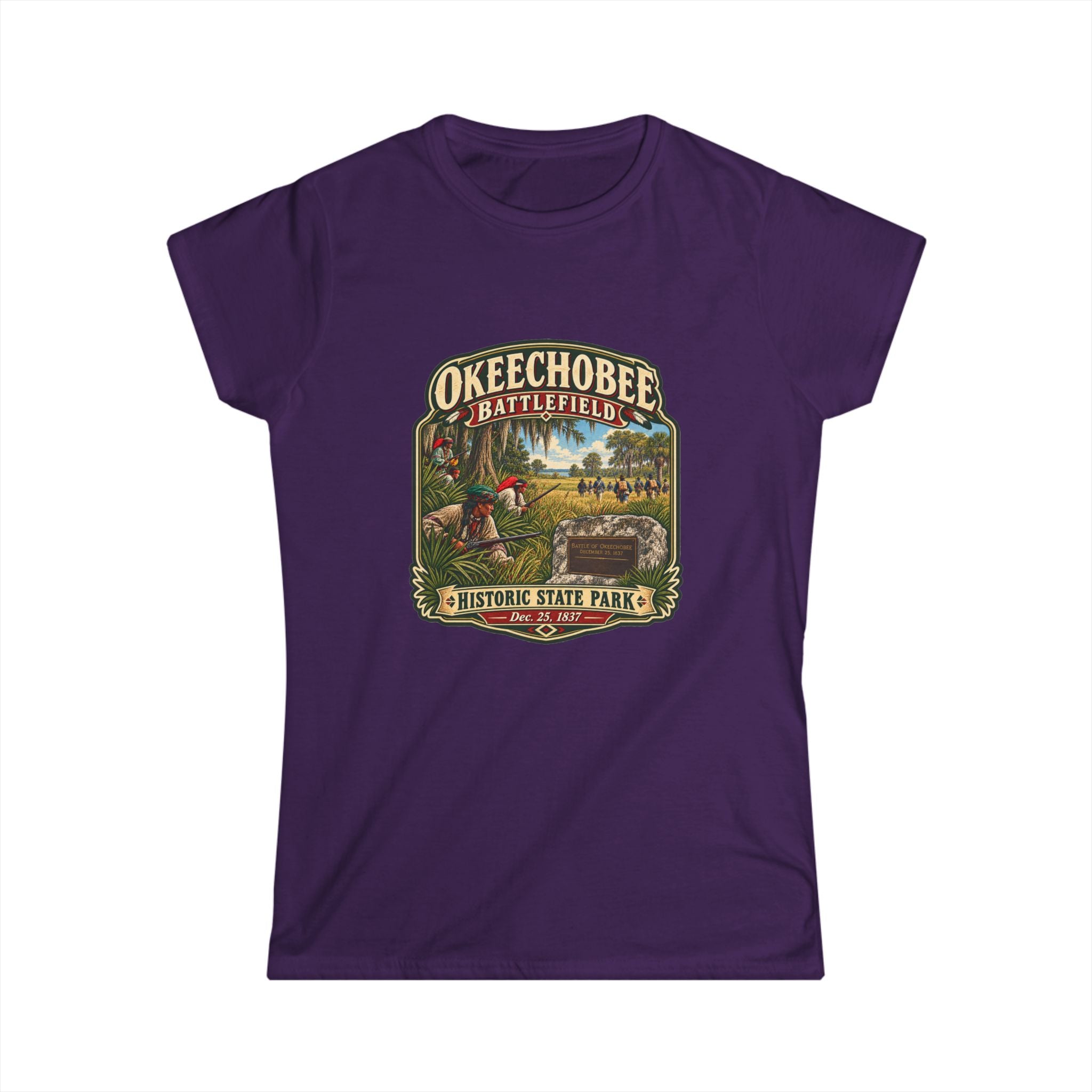 Okeechobee Battlefield- Vintage Tee