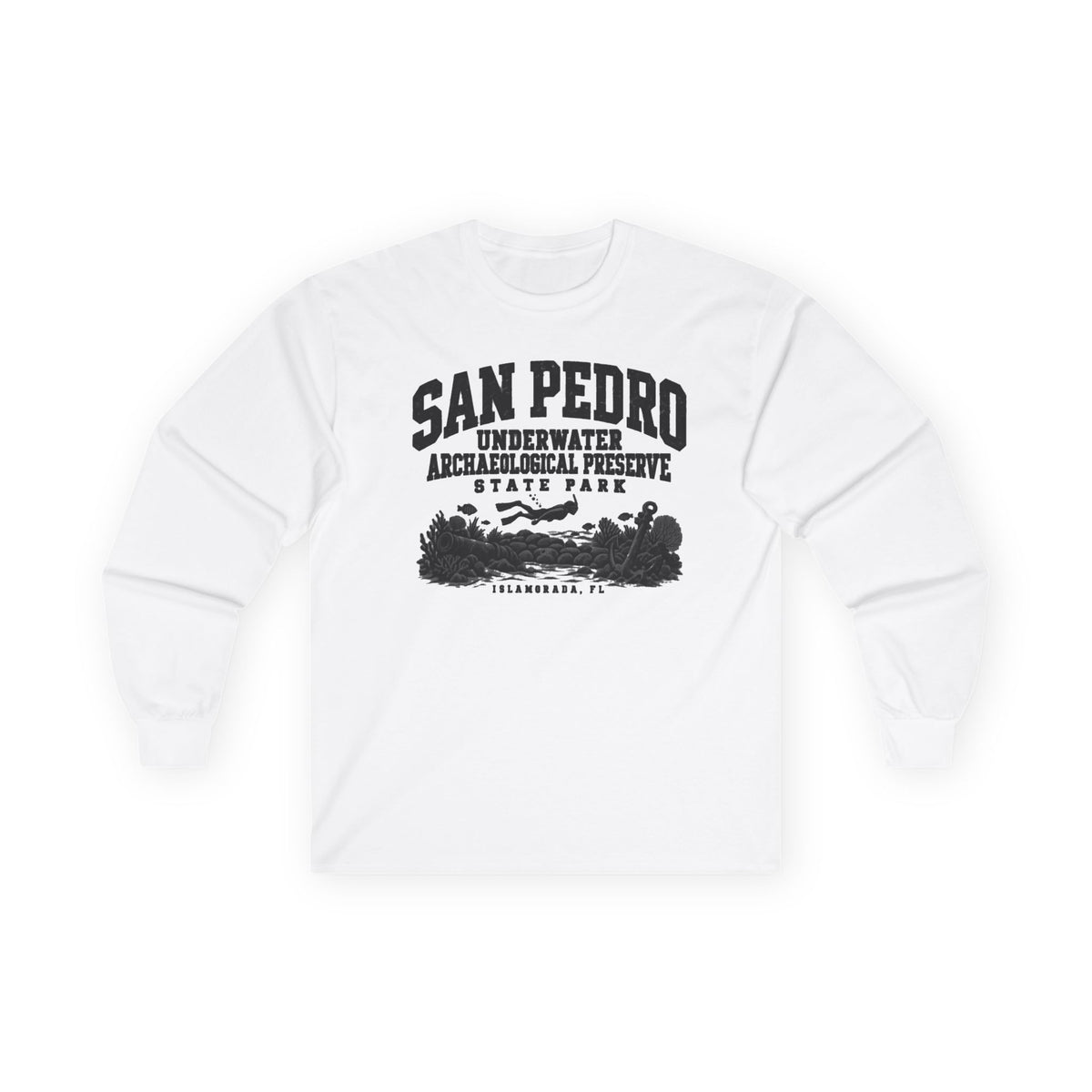 San Pedro Underwater Archaeological Preserve- Long Sleeve Tee