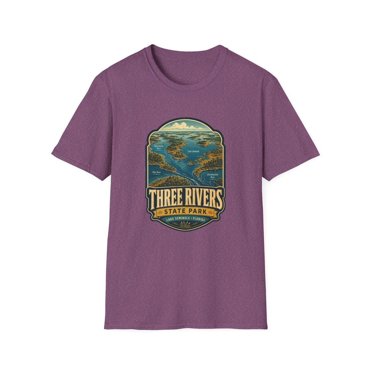 Three Rivers — Retro Tee