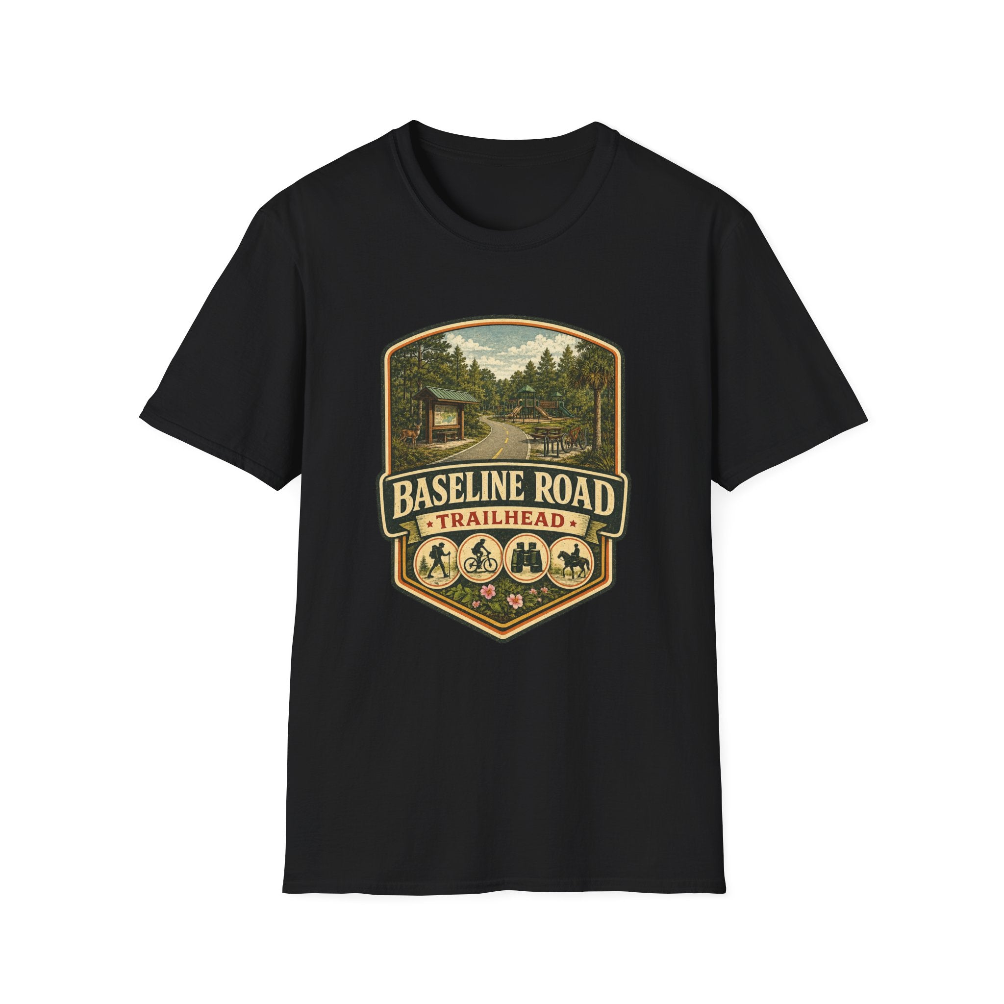 Baseline Road - Retro Tee