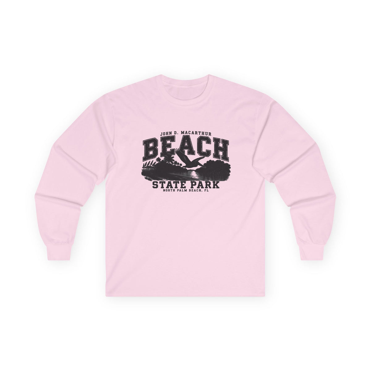 John D. MacArthur Beach State Park Logo- Long Sleeve Tee