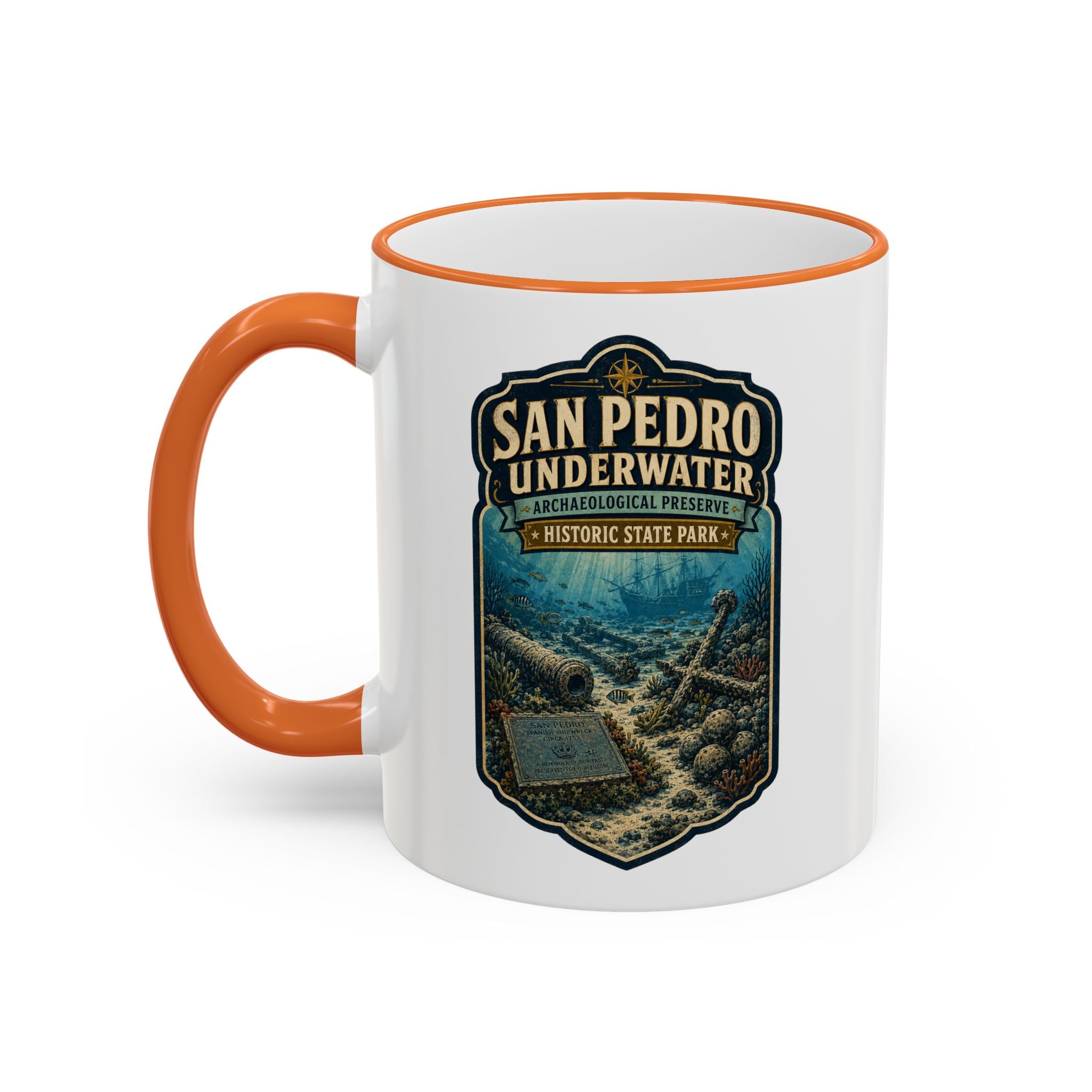 San Pedro Accent Rim & Handle 11oz/15oz