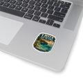 Troy Spring State Park Sticker — Vintage Florida Travel Kiss-Cut Decal