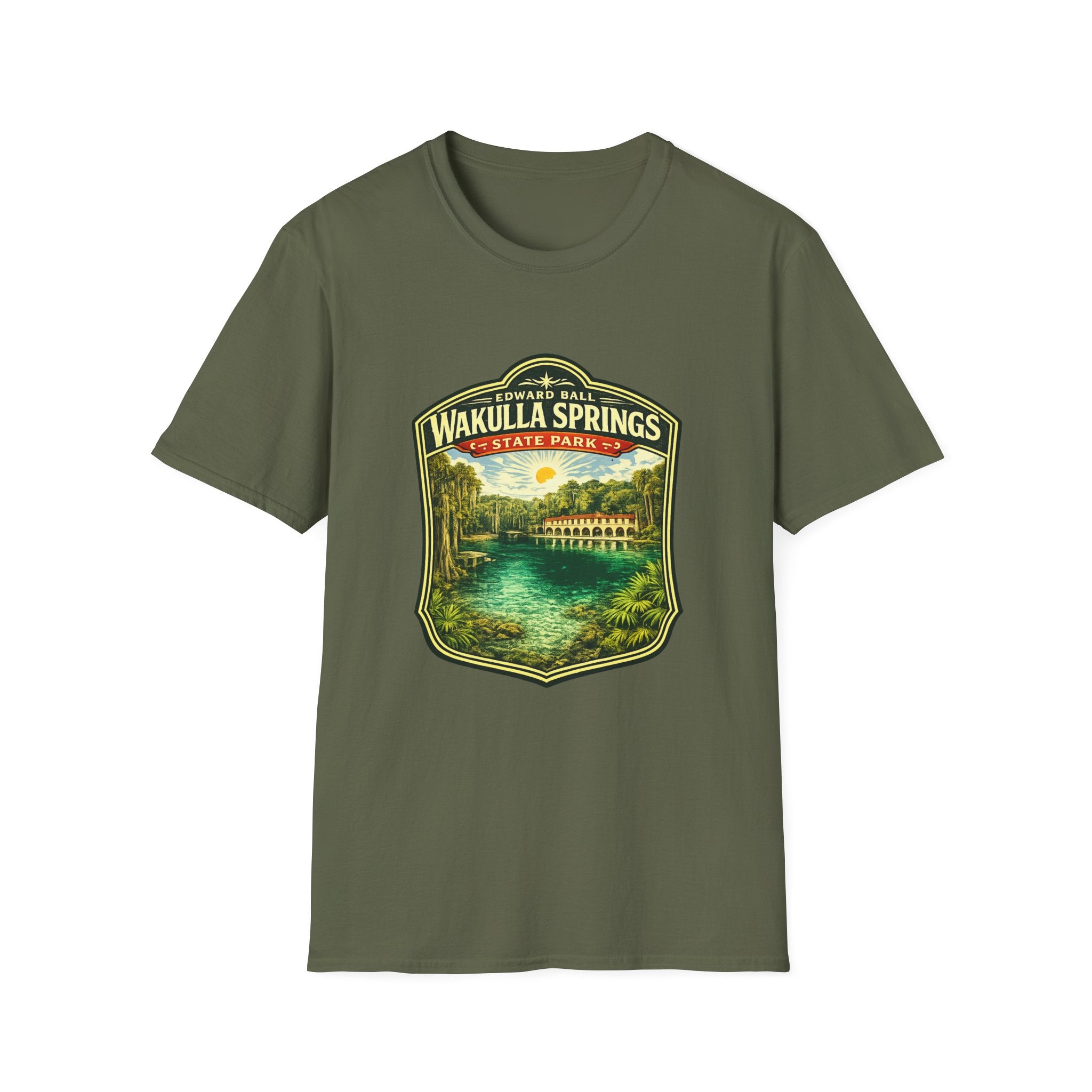 Wakulla Springs- Retro Tee