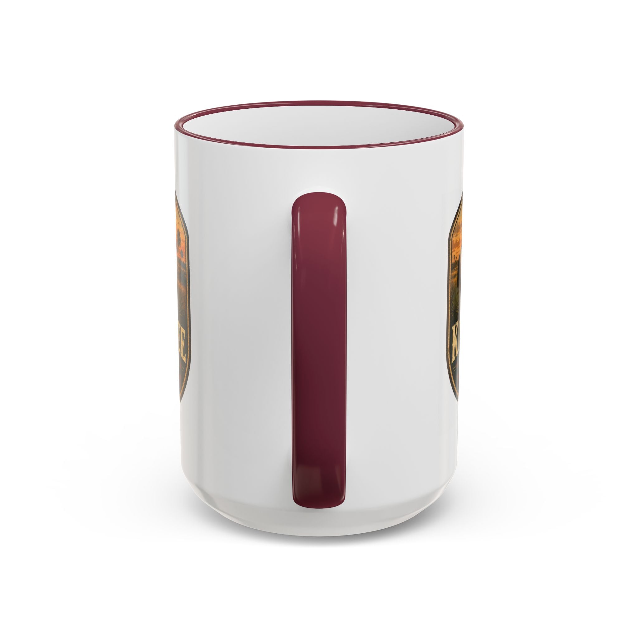 Lake Kissimmee Sunset Mug — Accent Rim & Handle 11oz/15oz