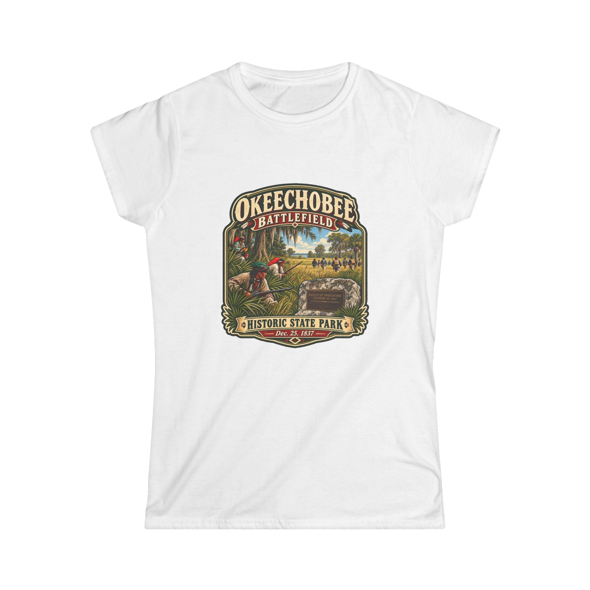 Okeechobee Battlefield- Vintage Tee